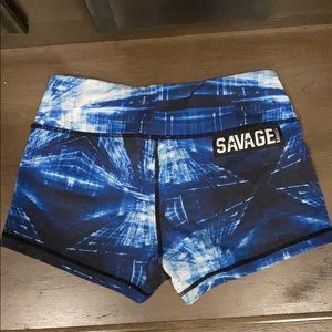 Savage barbell shorts